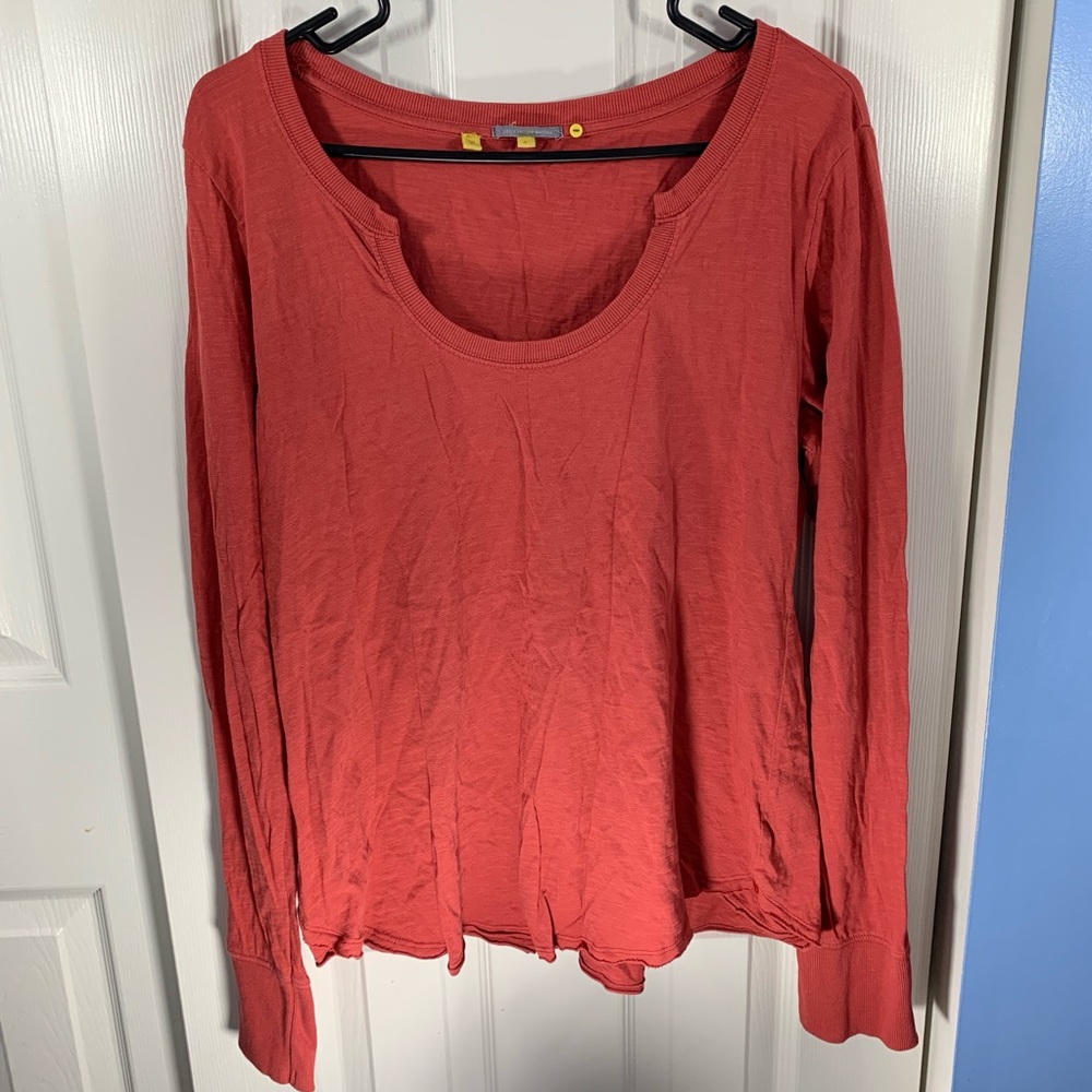 Anthropologie Little Yellow Button Women’s Top